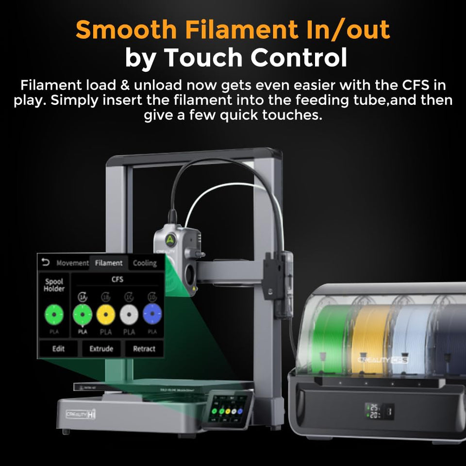 Creality Hi Combo 3D Printer, 2024 New Version Multi-Color Print