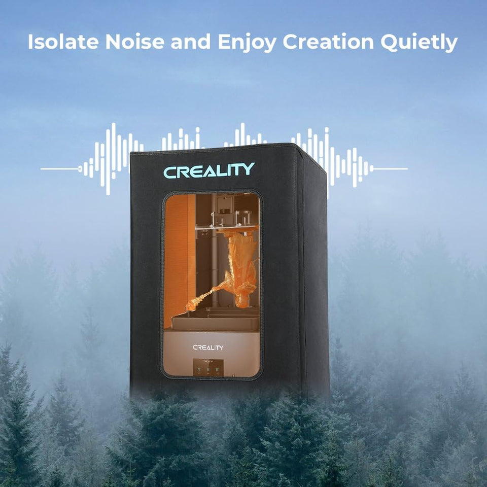 Official Resin 3D Printer Enclosure, Filter Odor,Noise Reduction And Dustproof 3D PrinterTent, 3D Printer Cover Room Storage 450x420x720mm For Halot-Mage,Halot-One/Pro,LD-006 3D Printer