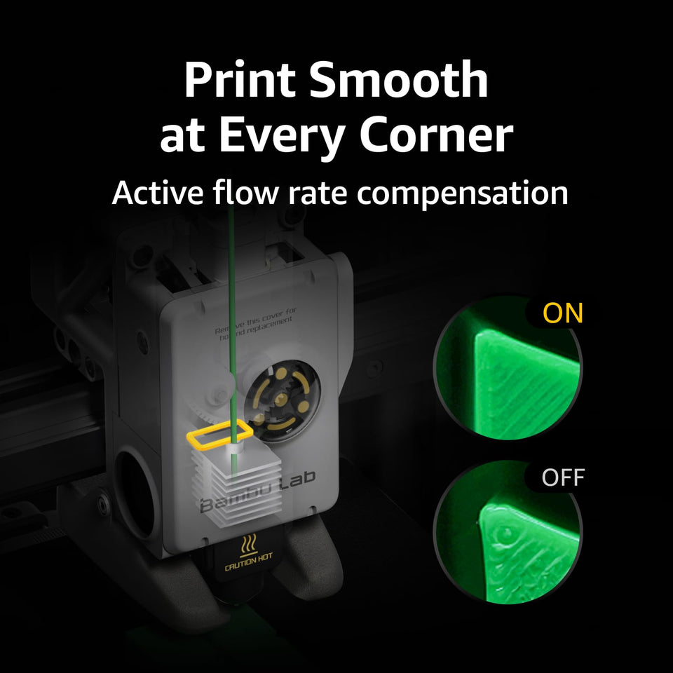 Bambu Lab A1 Mini 3D Printer, Support Multi-Color 3D Printing, Set Up In 20 Mins, High Speed & Precision, Full-Auto Calibration & Active Flow Rate Compensation, 48 dB Quiet FDM 3D Printers