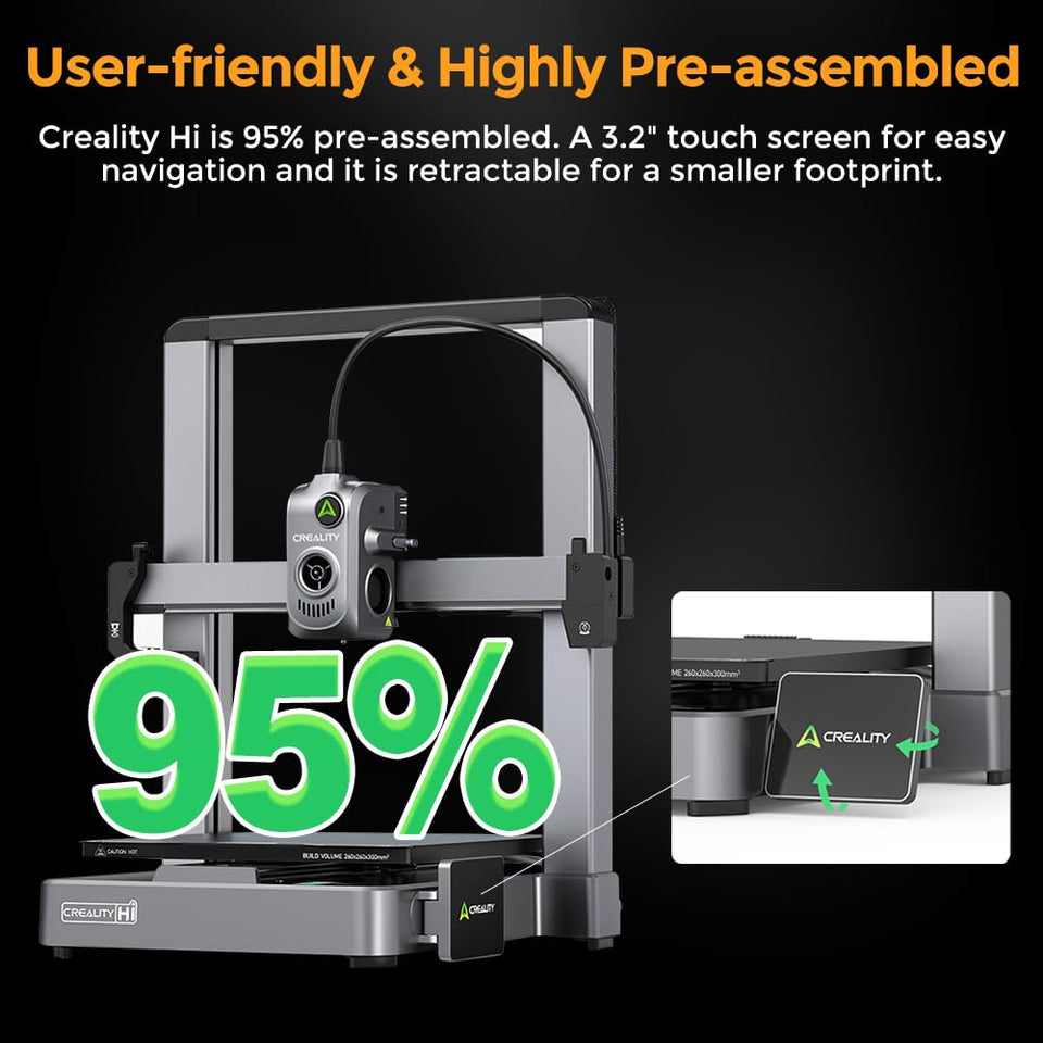 Creality Hi Combo 3D Printer, 2024 New Version Multi-Color Print
