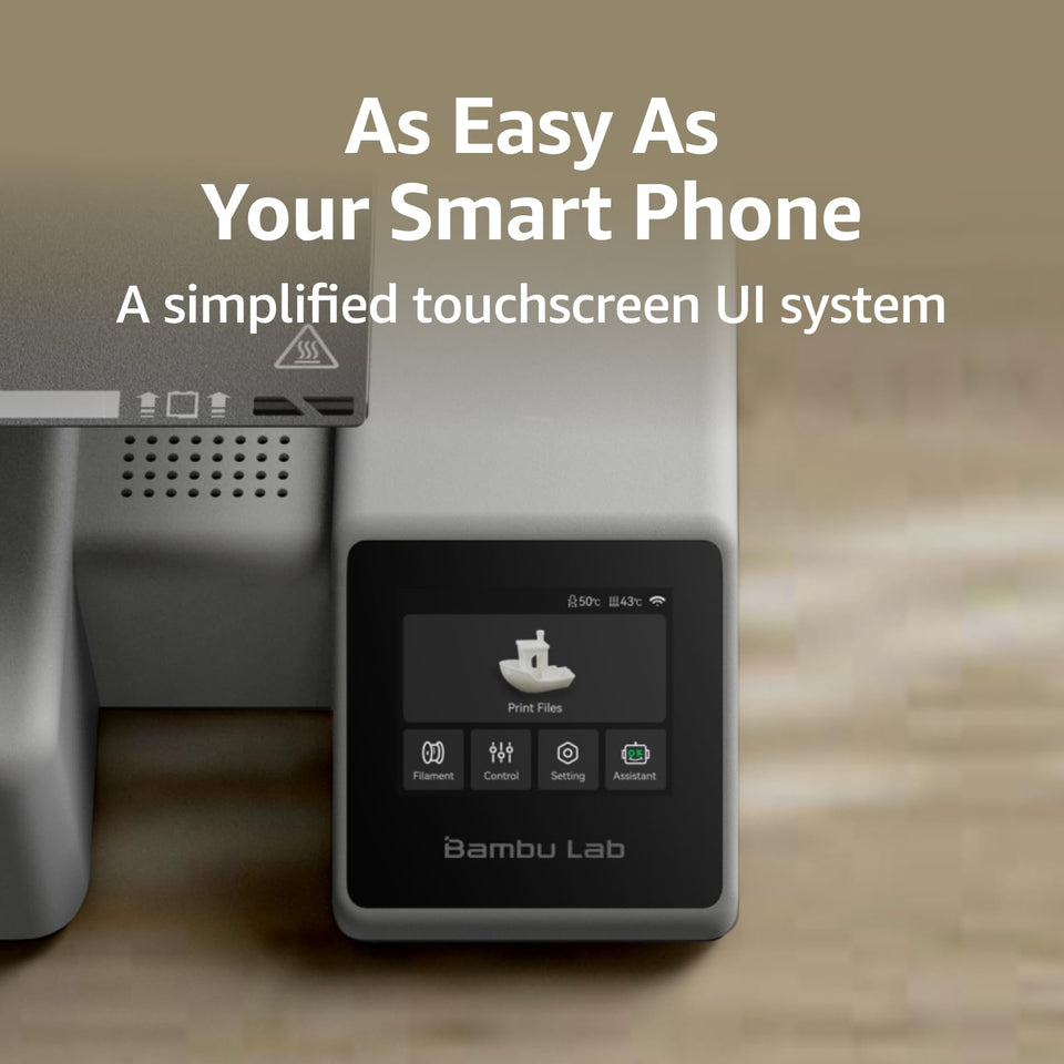 Bambu Lab A1 Mini 3D Printer, Support Multi-Color 3D Printing, Set Up In 20 Mins, High Speed & Precision, Full-Auto Calibration & Active Flow Rate Compensation, 48 dB Quiet FDM 3D Printers