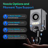 FLASHFORGE Adventurer 5M Pro 3D Printer, 600mm/s High-Speed, FDM 3D Printer Auto Leveling, Quick Detachable 280C Nozzle, CoreXY Structure, Dual Filtration, Built-in Camera,220x220x220mm