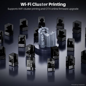 Mars 5 Ultra 9K MSLA Resin 3D Printer, Smart Mechanical Sensor, Fast Printing Up To 150mm/h, AI Camera, WiFi Cluster Printing, Automatic Leveling, Large Printing Size 6.04 3.06 6.49 Inch