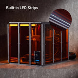 3D Printer Enclosure 2.0 Safer And Quieter 3D Printer Cover Protection 2.0 A350T F350 A350 3D Printer
