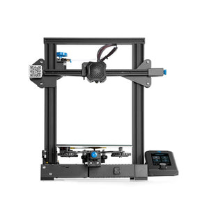CREALITY Ender-3 V2 Craborundom Glass Platform Ultra-silent DIY 3D Printer, Print Size : 22 x 22 x 25cm, AU Plug