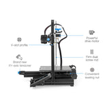 CREALITY Ender-3 V2 Craborundom Glass Platform Ultra-silent DIY 3D Printer, Print Size : 22 x 22 x 25cm, AU Plug