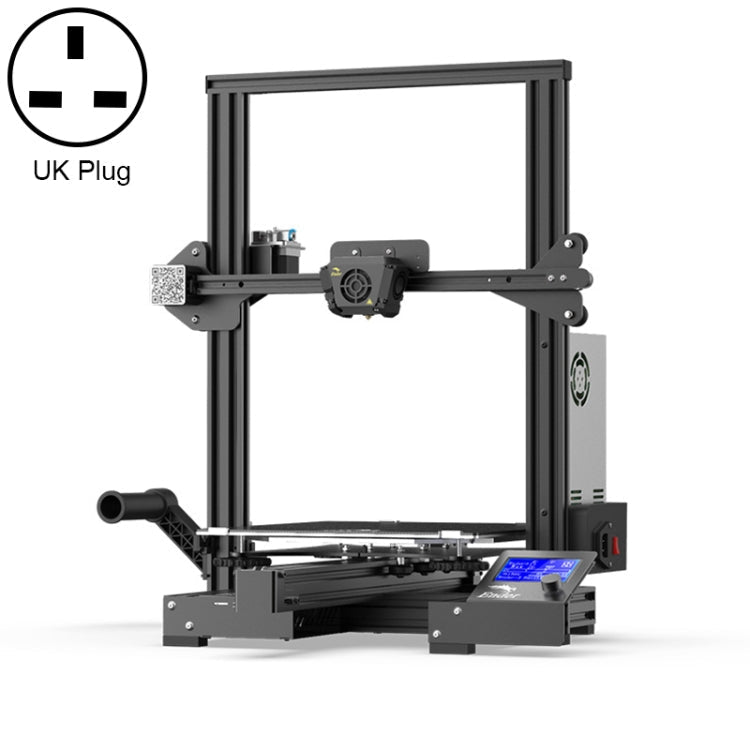 CREALITY Ender-3 Max Smart Sensor Dual Cooling Fans DIY 3D Printer, Print Size : 30 x 30 x 34cm, UK Plug