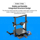 CREALITY Ender-3 Max Smart Sensor Dual Cooling Fans DIY 3D Printer, Print Size : 30 x 30 x 34cm, UK Plug